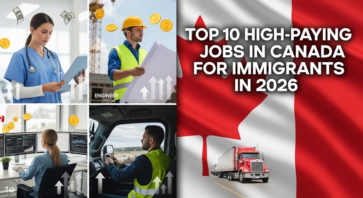 Top 10 High-Paying Jobs in Canada for Immigrants in 2026