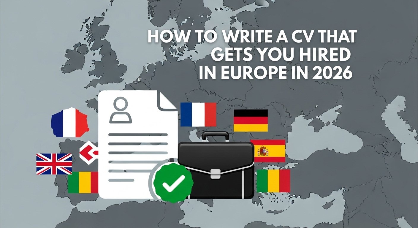 How to Write a CV That Gets You Hired in Europe in 2026